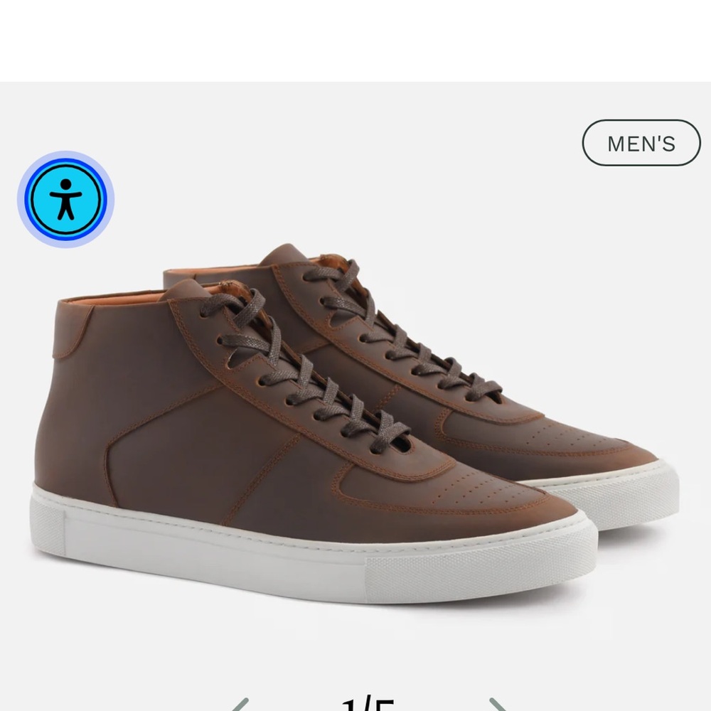 Like new - Beckett Simonon Garcia High Top
